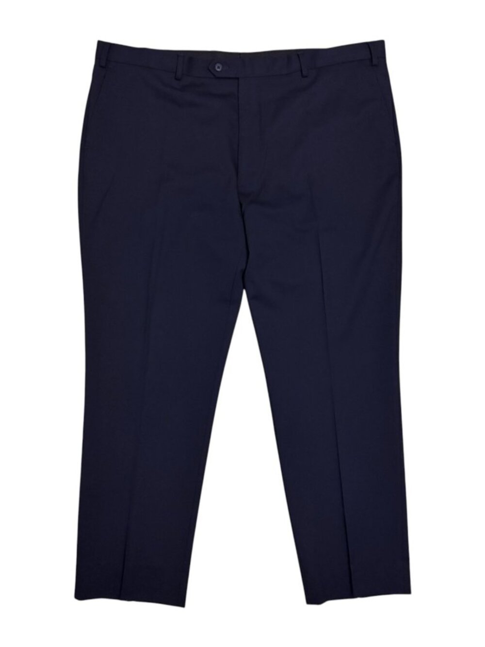 PRONTO UOMO Wool Dress Pants Black Pleated Luxury Business Trousers Mens 44R